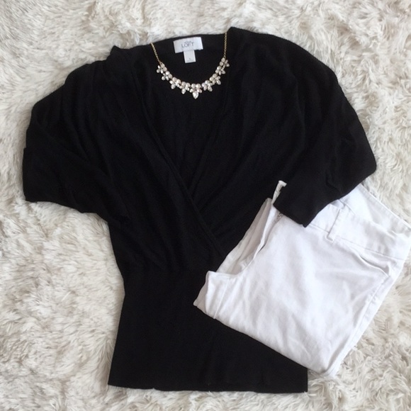LOFT Sweaters - Loft sweater 💗 Faux wrap
